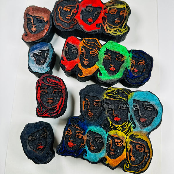 Jane Davenport | Creative Muses | Foam Stamps - Set of 8