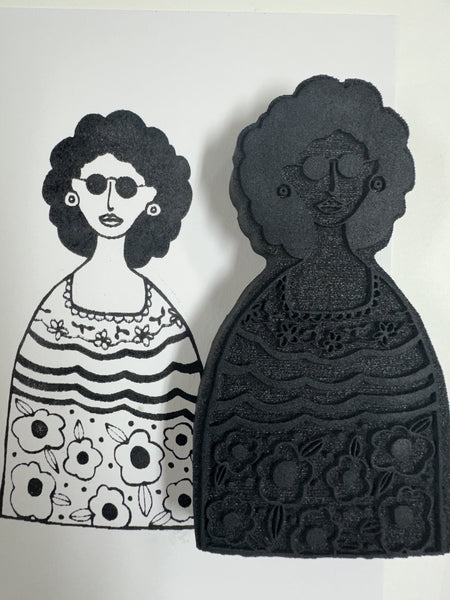 Marylinn Kelly | Funky Friend | Foam Stamp
