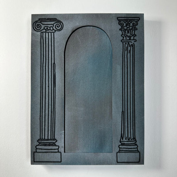 Jane Davenport | Painterly Pillars | Foam Stamps - Set of 2