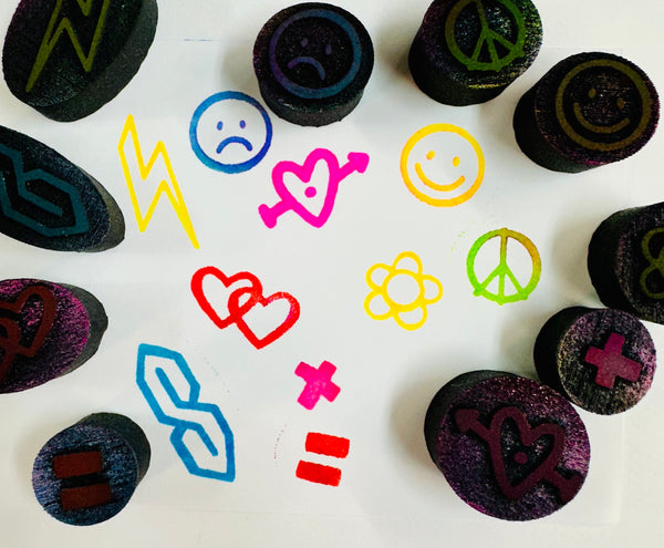Kae Pea | 2 Cool 4 School Bundle | Foam Stamps - Set of 12