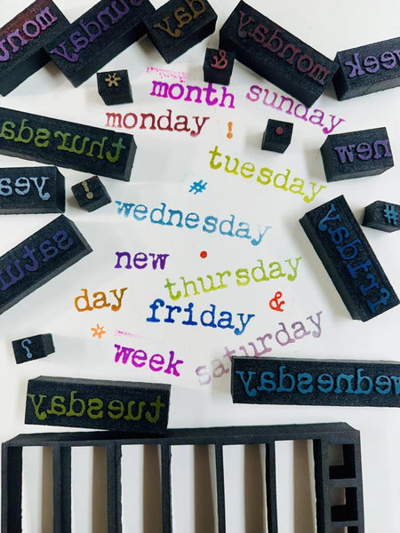 Kae Pea | ArtFoamies Poetry Days - Set of 18