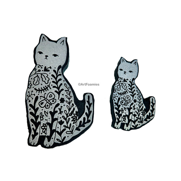 Danita Art | Flowery Feline | Foam Stamp