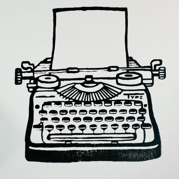 Maxi Moon | Typewriter | Foam Stamp