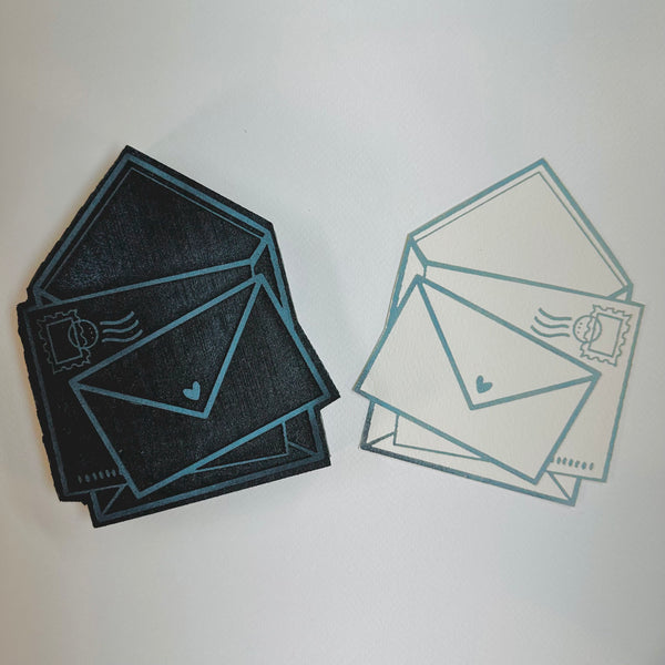 Kae Pea | Letter Stack | Foam Stamp
