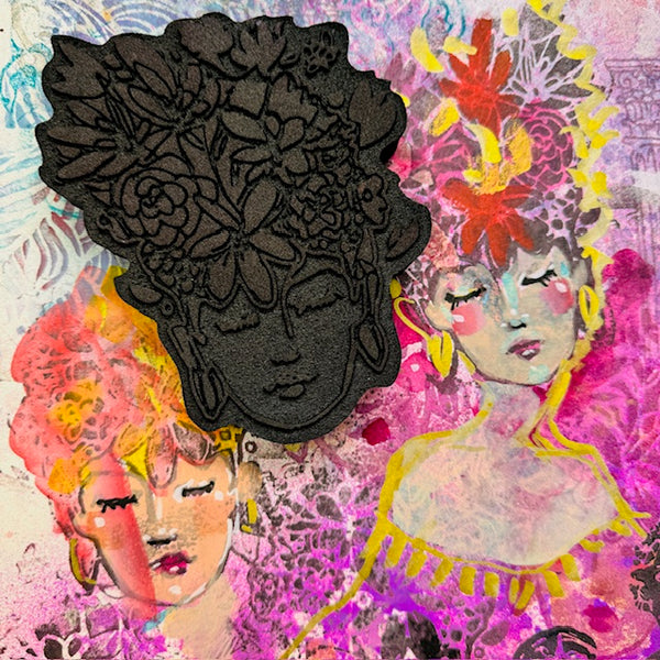 Jane Davenport | Persephone | Foam Stamp