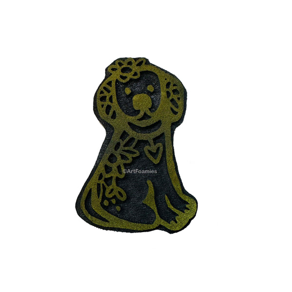 Kae Pea | Puppy Friend | Foam Stamp