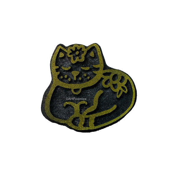 Kae Pea | Kitty Friend | Foam Stamp