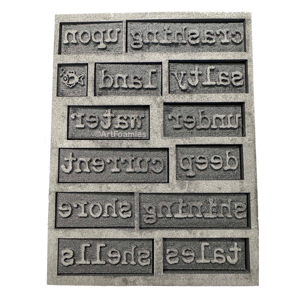 Kae Pea | ArtFoamies Poetry MerMay Set B - Set of 13
