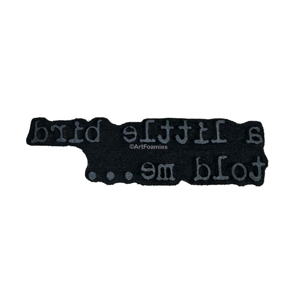 Kae Pea | "A Little Bird..." | Foam Stamp