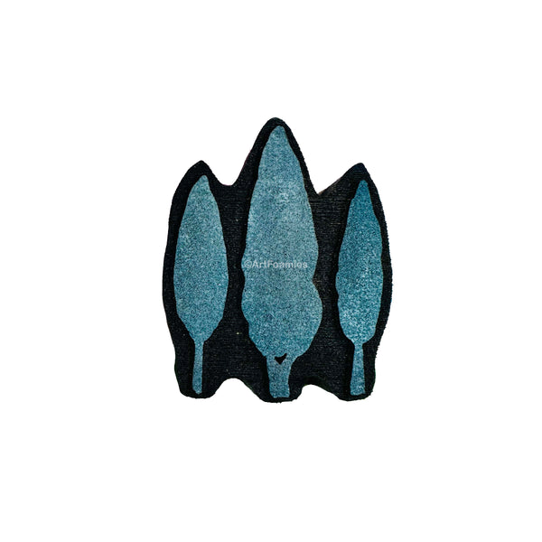 Kae Pea | Distant Trees | Foam Stamp