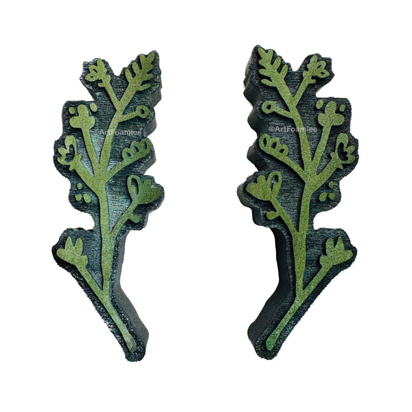 Kae Pea | Twin Twigs | Foam Stamps - Set of 2