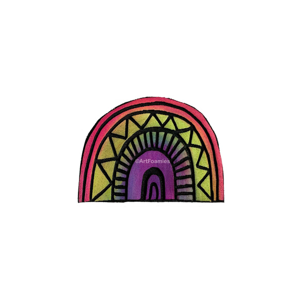 Sarah Matthews | Over the Rainbow | Foam Stamp