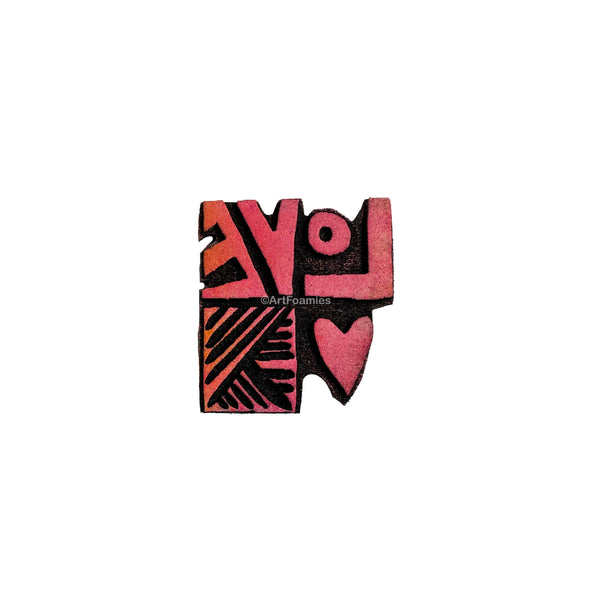 Sarah Matthews | Love | Foam Stamp