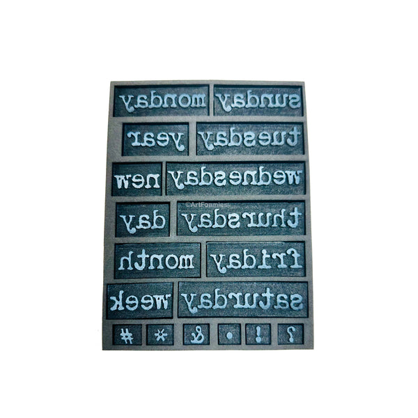 Kae Pea | ArtFoamies Poetry Days - Set of 18