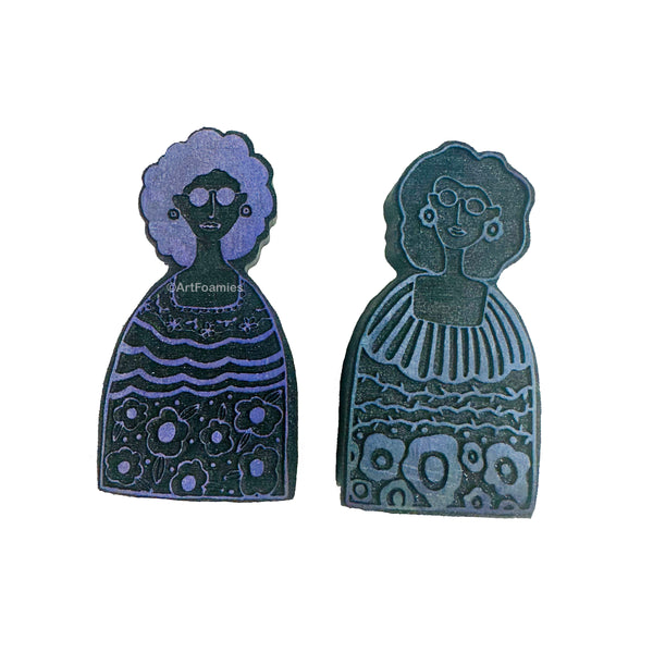 Marylinn Kelly | Friends Forever | Foam Stamps - Set of 2
