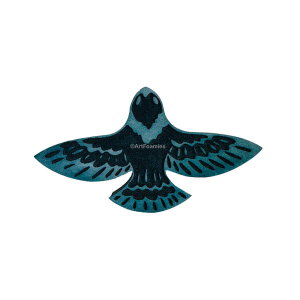 Marta Harvey | Skyward Sparrow | Foam Stamp