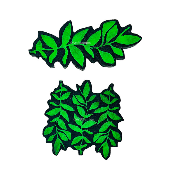 Donna Downey | Leaf Patterns | Foam Stamps - Set of 2