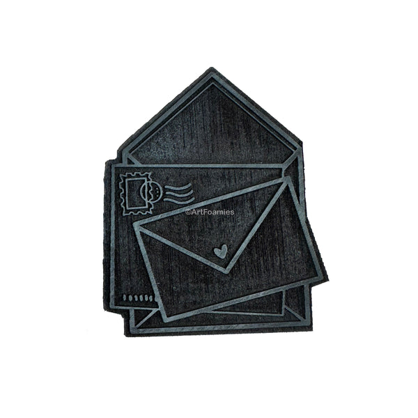 Kae Pea | Letter Stack | Foam Stamp