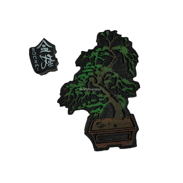 100 Proof Press | Bonsai | Foam Stamps - Set of 2