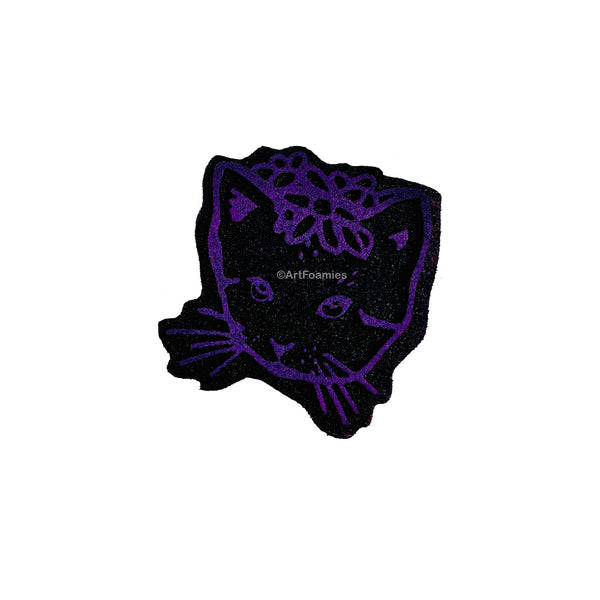 Kae Pea | Feline Face | Foam Stamp