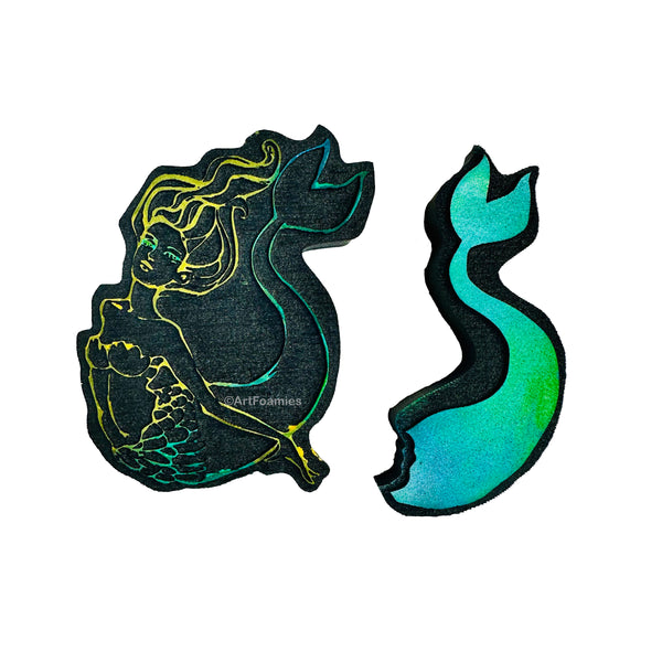 Jane Davenport | Mermaid 2 - Adella | Foam Stamps - Set of 2