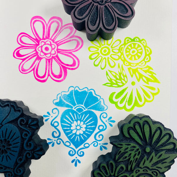 Crafty Chica | Embellishments | Foam Stamps - Set of 3