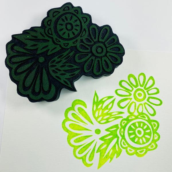Crafty Chica | Ramo de Flores | Foam Stamp