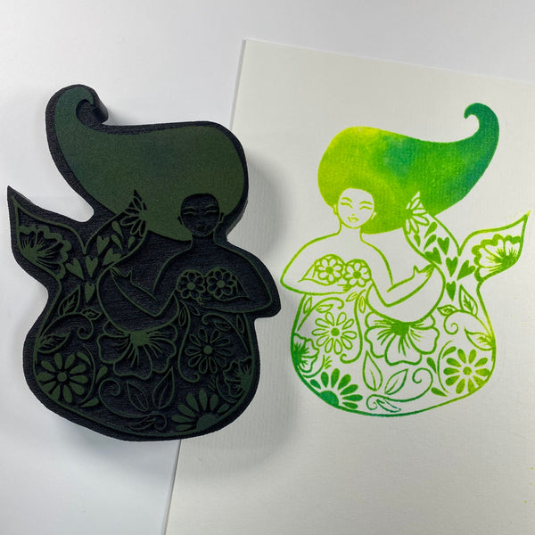 Crafty Chica | Be Like a Mermaid | Foam Stamp