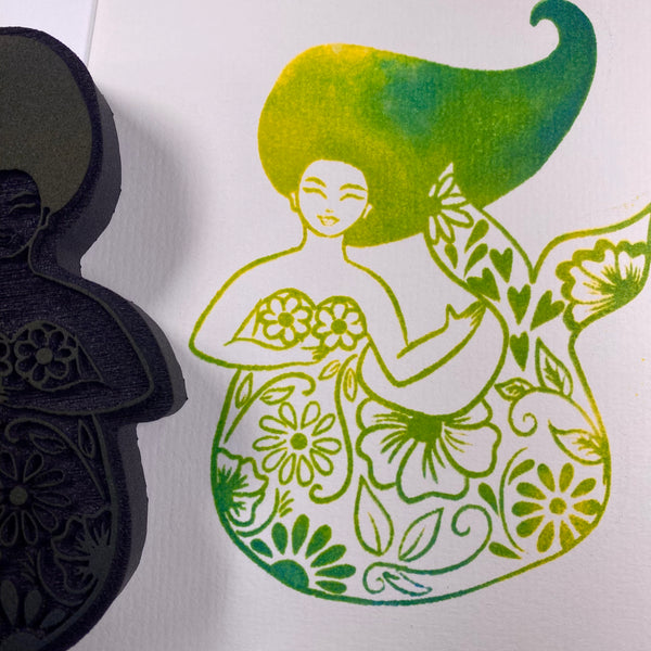 Crafty Chica | Be Like a Mermaid | Foam Stamp