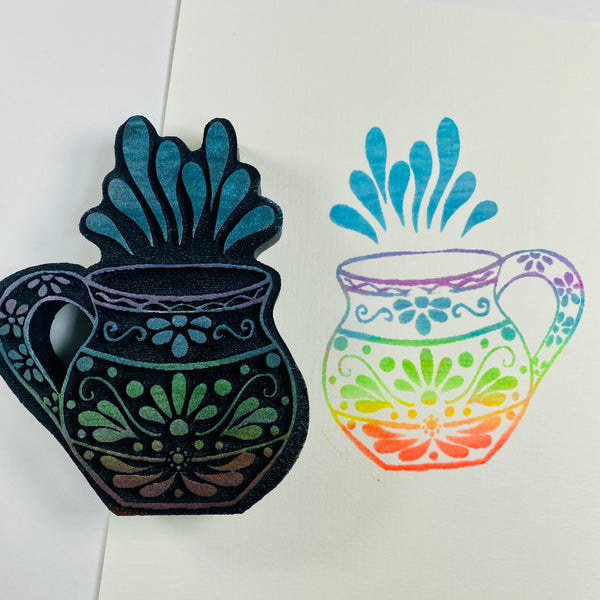 Crafty Chica | Cafecito | Foam Stamp