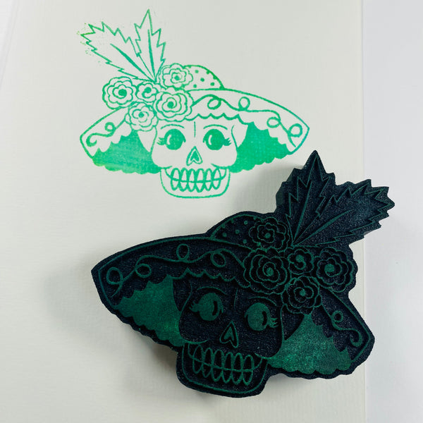 Crafty Chica | Skull Candy | Foam Stamp