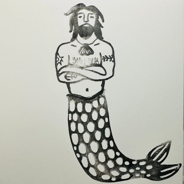 Kae Pea | Merman | Foam Stamps - Set of 2