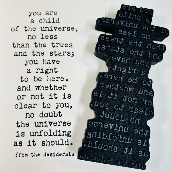 Kae Pea | "Child of the Universe" | Foam Stamp
