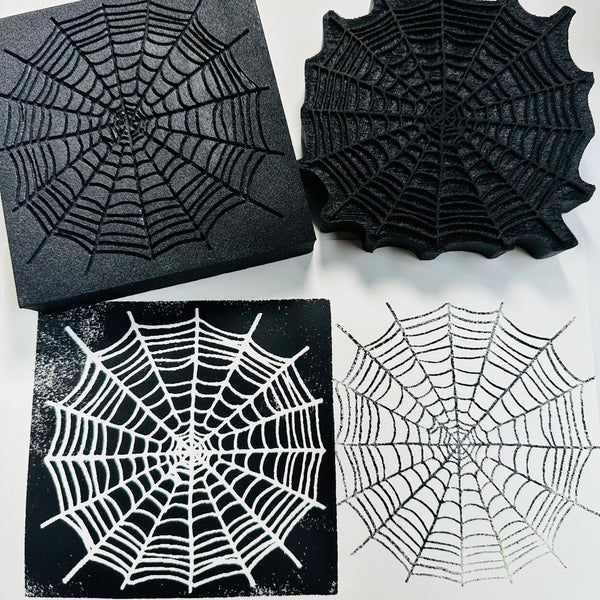 Kae Pea | Webs | Foam Stamps - Set of 2