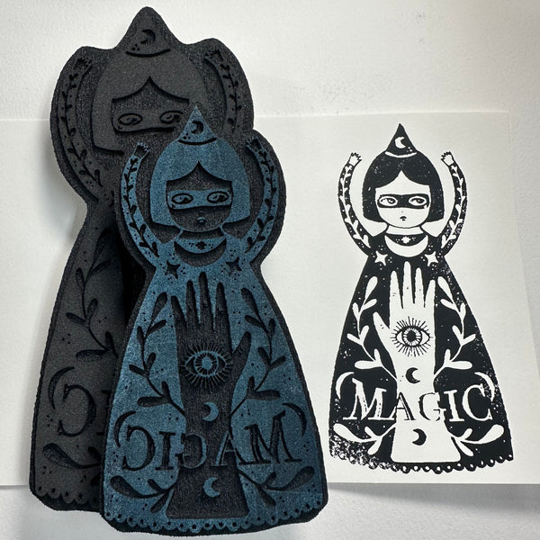 Danita Art | Tarot Doll "Araminta" | Foam Stamp