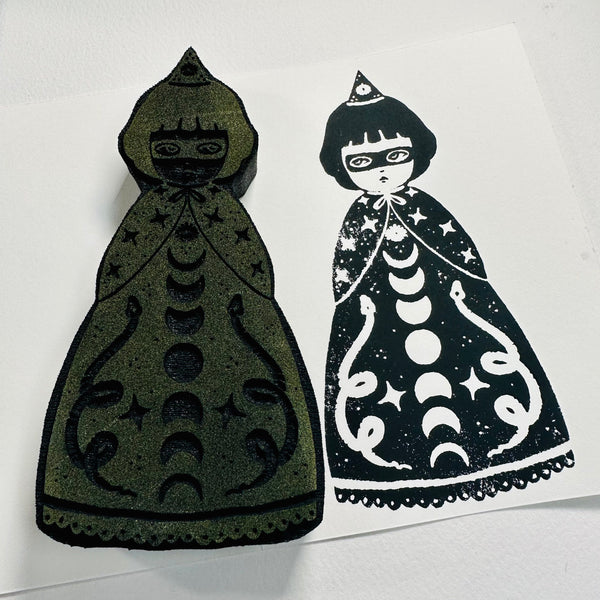Danita Art | Tarot Doll "Celeste" | Foam Stamp