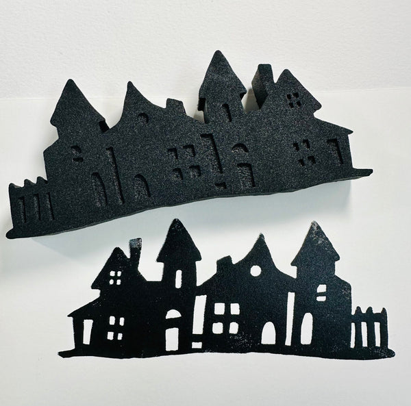 Kae Pea | Shadow Town | Foam Stamp