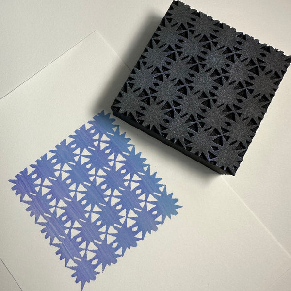Sarah Matthews | Fireworks | Foam Stamp