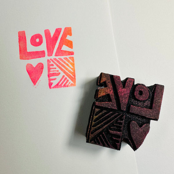 Sarah Matthews | Love | Foam Stamp