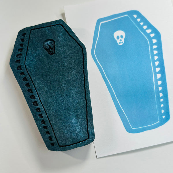 Kae Pea | Bone Box | Foam Stamp