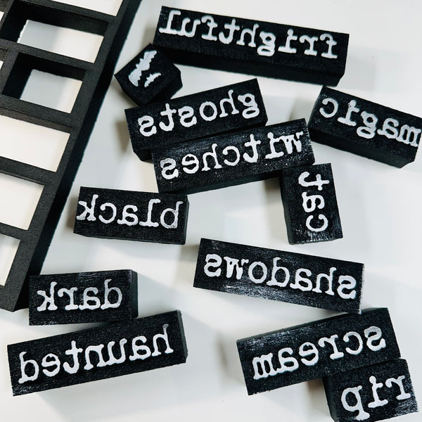 Kae Pea | ArtFoamies Poetry Halloween Set 2 - Set of 13