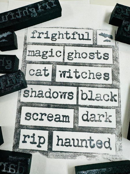 Kae Pea | ArtFoamies Poetry Halloween Set 2 - Set of 13