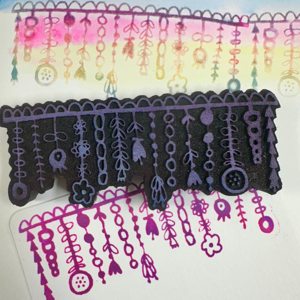 Kae Pea | Dangly Doodle | Foam Stamp