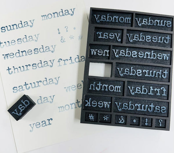Kae Pea | ArtFoamies Poetry Days - Set of 18