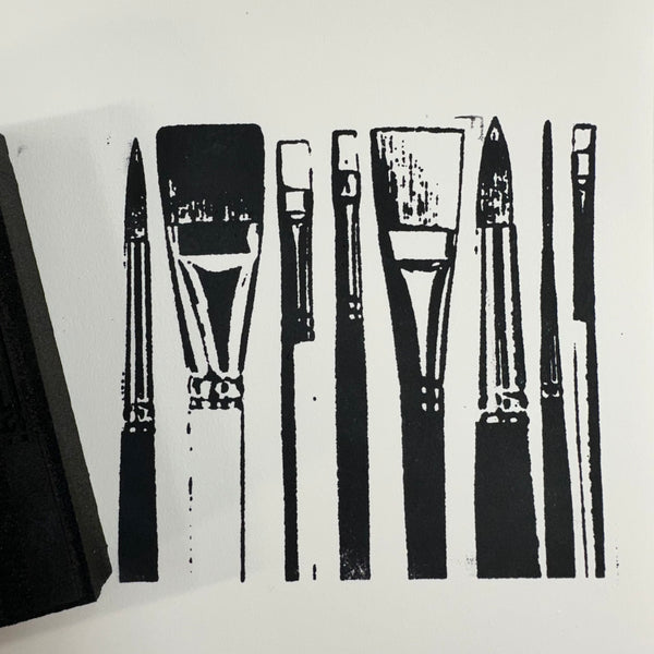 Donna Downey | Artist Brushes | Foam Stamp