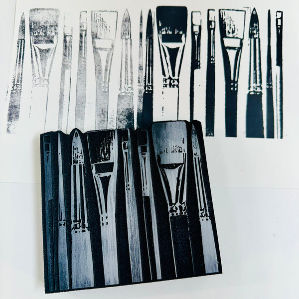 Donna Downey | Artist Brushes | Foam Stamp