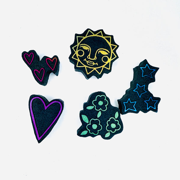 Dori Patrick | Panty Prints | Foam Stamps (Set of 5)