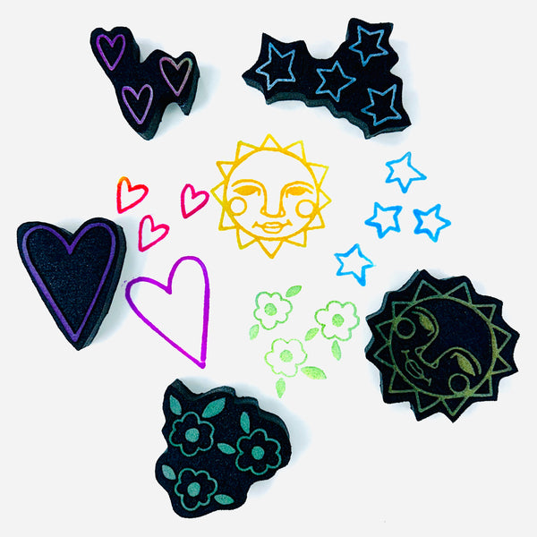 Dori Patrick | Panty Prints | Foam Stamps (Set of 5)