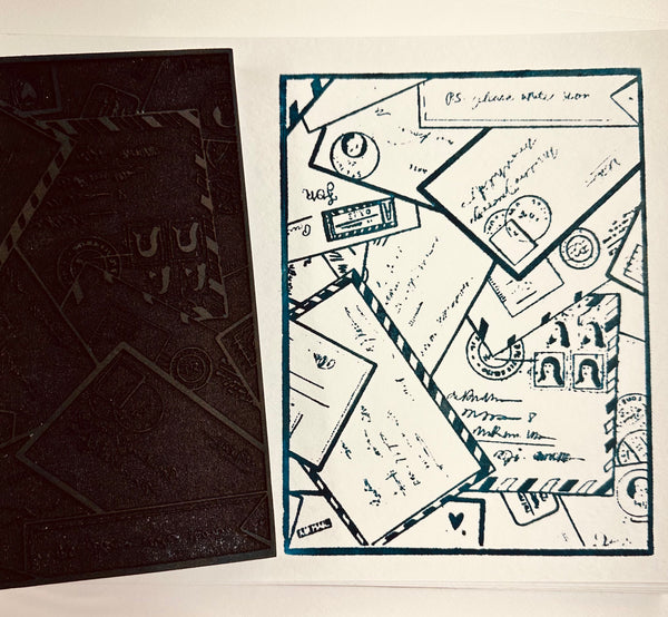 Kae Pea | Correspondence | Foam Stamp