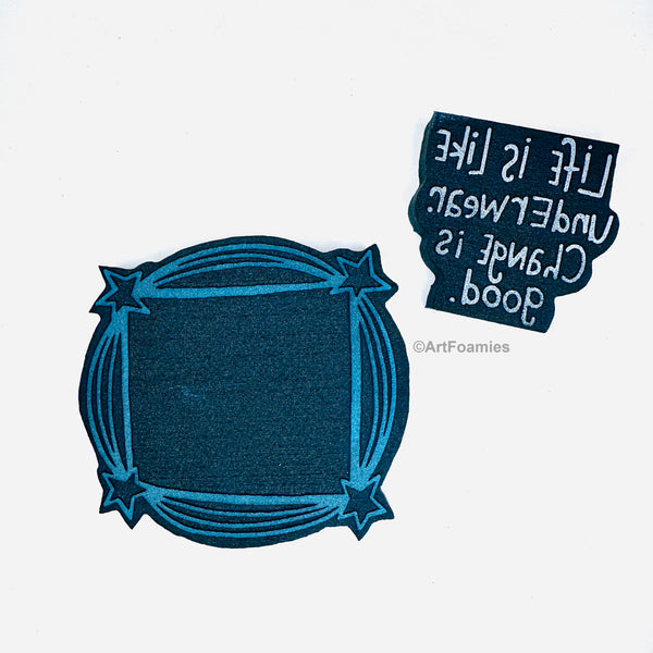 Dori Patrick | Change Is Good | Foam Stamps (Set of 2)